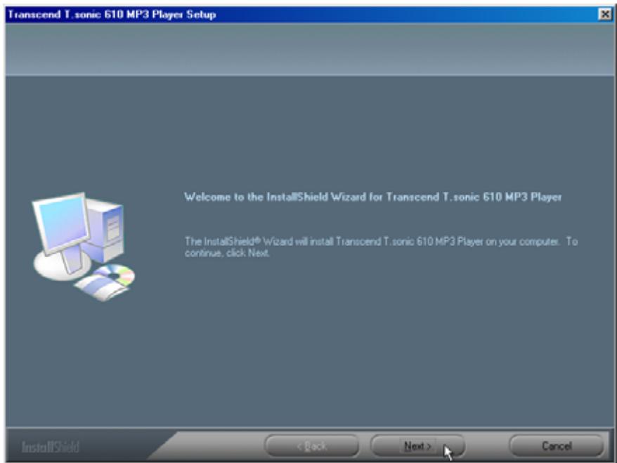 TRANSCEND TS256MMP610 - Driver Installation for Windows 98SE - 2