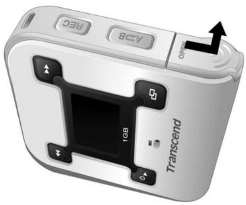 TRANSCEND TS256MMP620 - T.sonic™ 620 MP3 Players only accept AAA Batteries. - 1