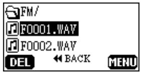 TRANSCEND TS256MMP620 - Delete MP3/WMA/WAV Files - 7