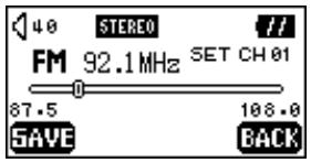 TRANSCEND TS256MMP620 - Preset a Channel - 1