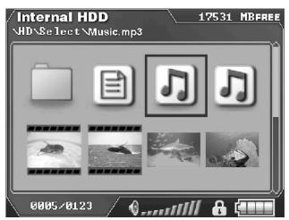 TRANSCEND TS25PSP20G - Playing MP3 Audio Files - 1