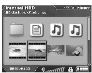 TRANSCEND TS25PSP20G - Playing M-JPEG Movie Files - 1