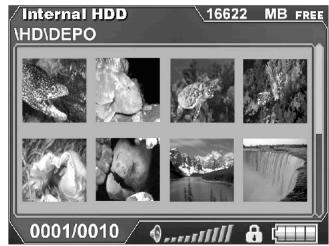 TRANSCEND TS25PSP20G - Browsing Folders and Files - 2