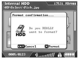 TRANSCEND TS25PSP20G - Formatting Hard Disk or Memory Cards - 1