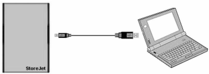 TRANSCEND TS30GSJ18 - Connecting to a Computer - 2