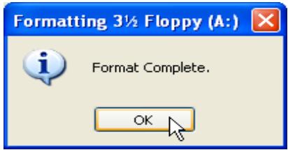 TRANSCEND TS32MJF2B - Select OK to complete the format. - 1