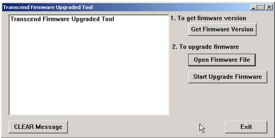 TRANSCEND TS40GPB - Setup the Firmware Upgrade Tool - 2
