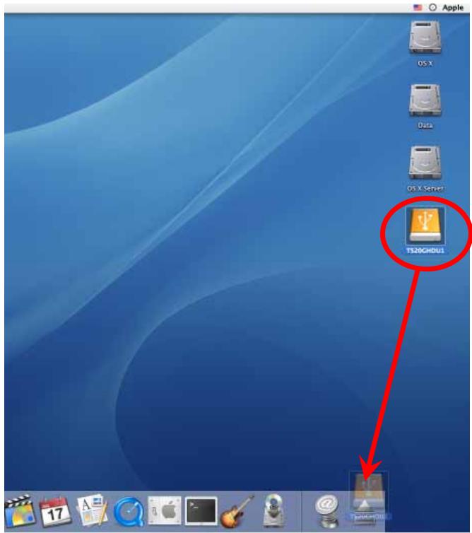 TRANSCEND TS40GPB - Using the PhotoBank in Mac OS - 1