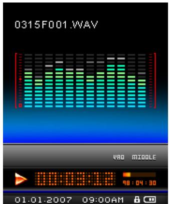 TRANSCEND TS4GMP840 - Play a Recorded Sound File - 2