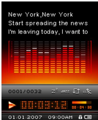 TRANSCEND TS4GMP840 - Delete a file in the MUSIC Mode - 1
