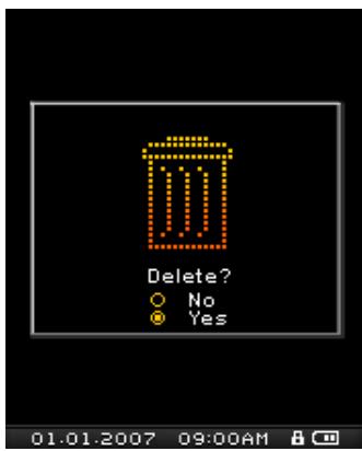 TRANSCEND TS4GMP840 - Delete a file in the E-book Mode - 2