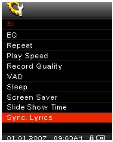 TRANSCEND TS4GMP840 - Sync. Lyrics - 1