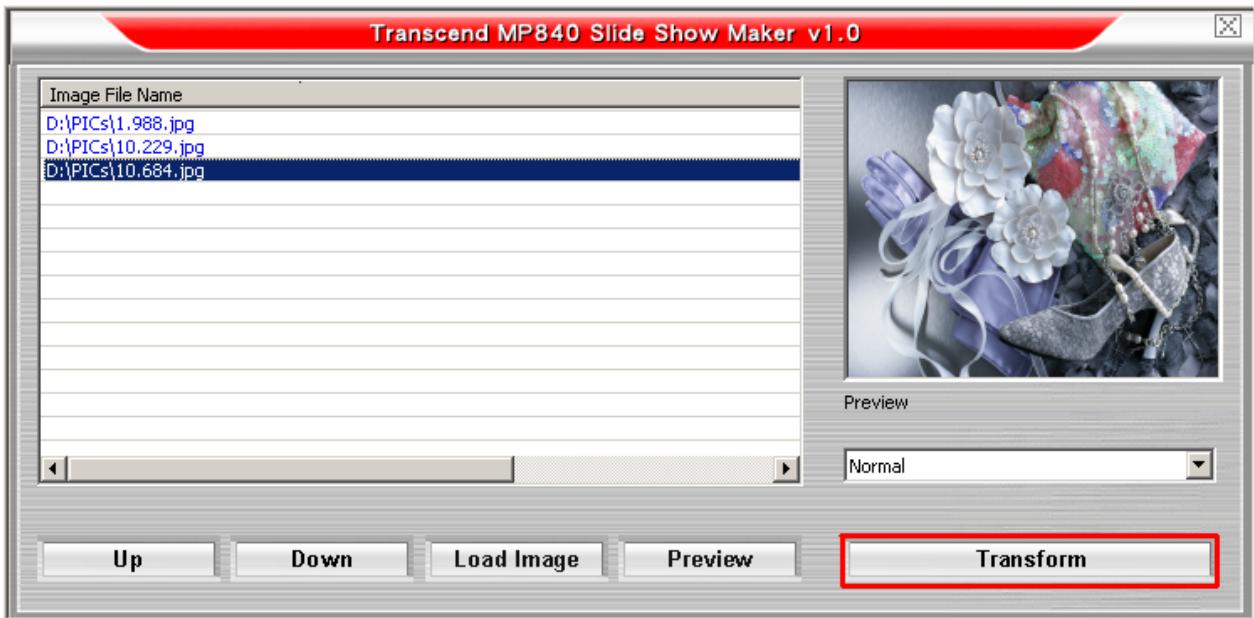 TRANSCEND TS4GMP840 - Slideshow Maker - 3