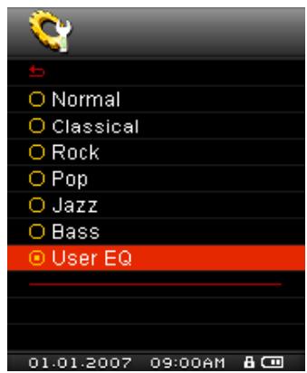 TRANSCEND TS4GMP840J - User EQ Customization - 1