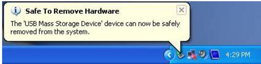 TRANSCEND TS512MMP310 - Safely Remove Your T.sonic™ 310 - 2