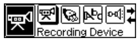 TRANSCEND TS512MMP520 - Select Recording Device Mode - 1