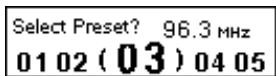 TRANSCEND TS512MMP520 - Select a Preset Channel - 1