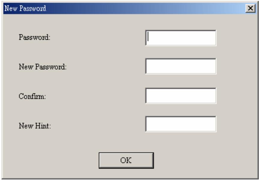 TRANSCEND TS512MMP520 - Change Password - 2