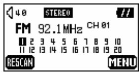 TRANSCEND TS512MMP610 - Rescan favorite channel - 1