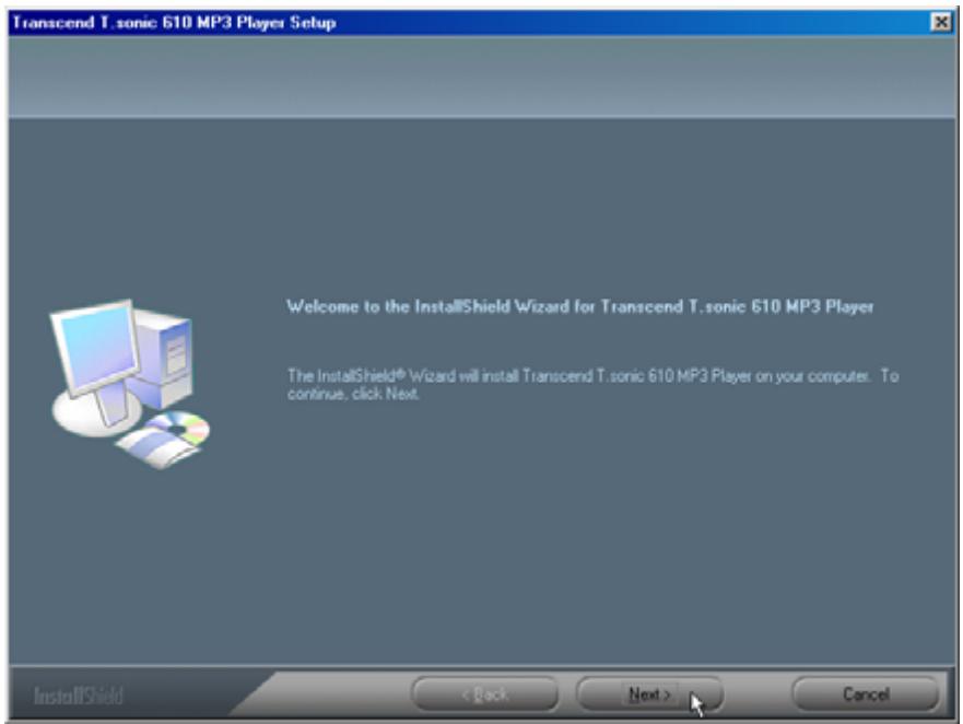 TRANSCEND TS512MMP610 - Driver Installation for Windows 98SE - 2