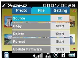 TRANSCEND TS512MMP810EU - Menu Operations - 3