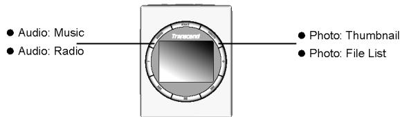 TRANSCEND TS512MMP810EU - Switching Between Audio and Photo Modes - 1