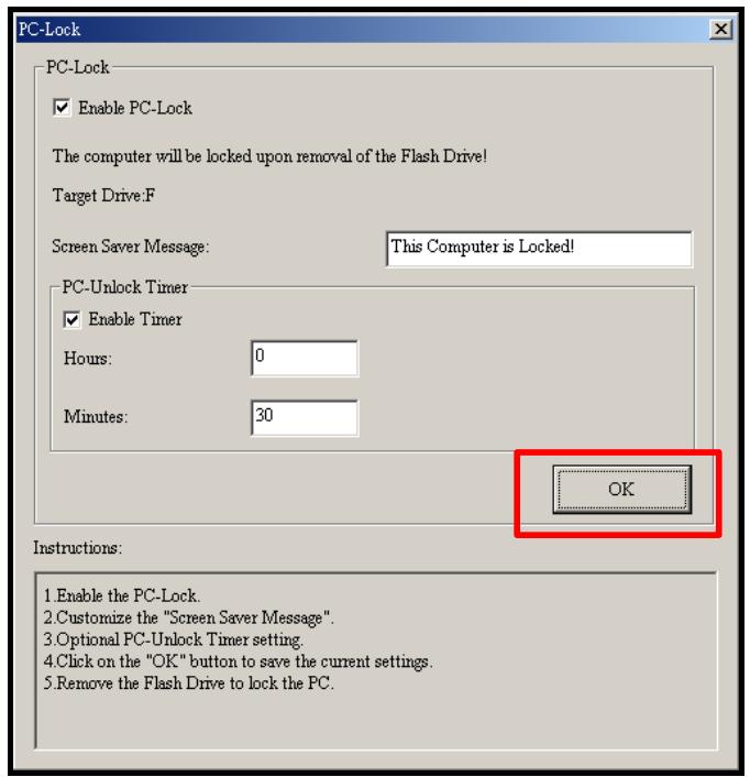 TRANSCEND TS8GMP840 - PC-Lock Function for Windows® Me, 2000, XP and Vista - 5