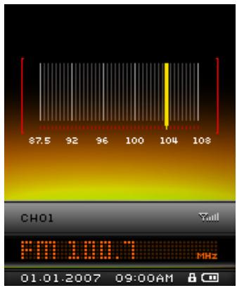 TRANSCEND TS8GMP840 - Listen to the Radio - 2