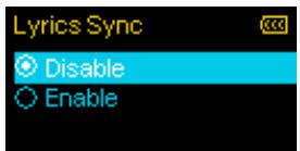 TRANSCEND MP650 - Lyrics Sync - 2