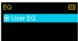TRANSCEND MP650 - Equalizer (EQ) - 8