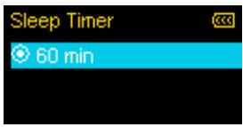 TRANSCEND MP650 - Sleep Timer - 5