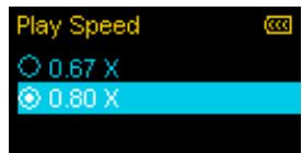 TRANSCEND MP650 - Play Speed - 6