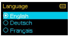 TRANSCEND MP650 - Language - 2
