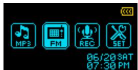 TRANSCEND MP650 - ■ Listening to the Radio - 1