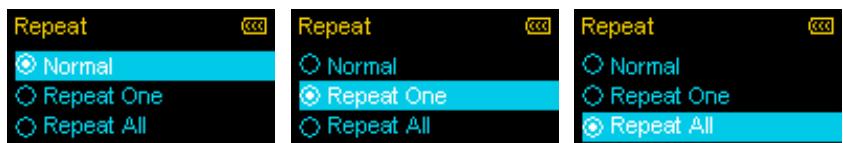 TRANSCEND MP650 - Repeat Mode - 2