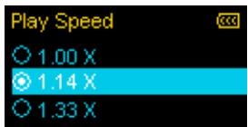 TRANSCEND MP650 - Play Speed - 3