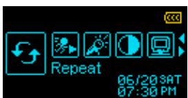 TRANSCEND MP650 - Repeat Mode - 1