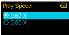 TRANSCEND MP650 - Play Speed - 5