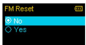 TRANSCEND MP650 - FM Reset - 2
