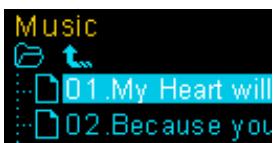 TRANSCEND MP650 - ■ Adding a Song to My Playlist - 3