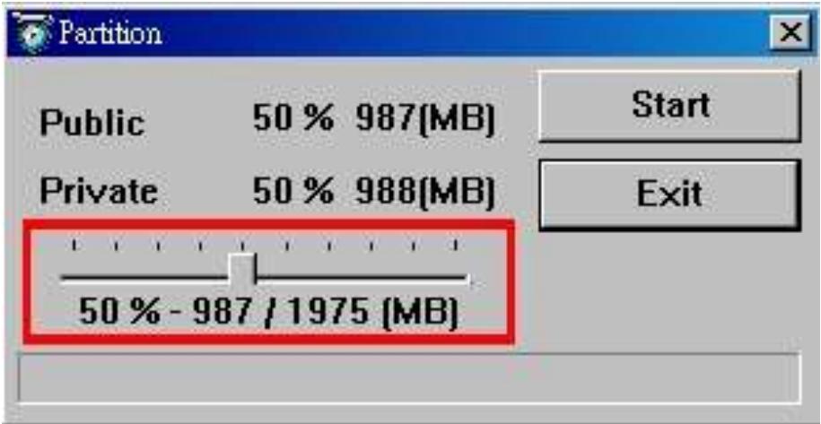 TRANSCEND MP650 - Partition - 3