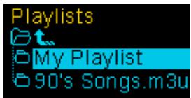 TRANSCEND MP650 - Playlists - 3