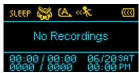 TRANSCEND MP650 - Playing Voice or FM Recordings - 2