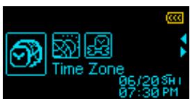 TRANSCEND MP650 - Time Zone - 2