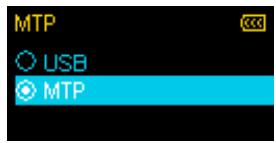 TRANSCEND MP650 - ■ Music Transfer Protocol (MTP) - 3