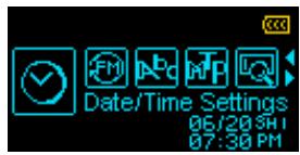 TRANSCEND MP650 - Daylight Saving Time (DST) - 1