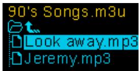 TRANSCEND MP650 - Playlists - 4