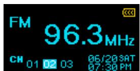 TRANSCEND MP650 - Saving a Radio Station - 2