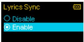 TRANSCEND MP650 - Lyrics Sync - 3