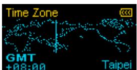 TRANSCEND MP650 - Time Zone - 3
